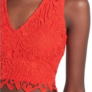 2/$30 Leith Lace Crop Top